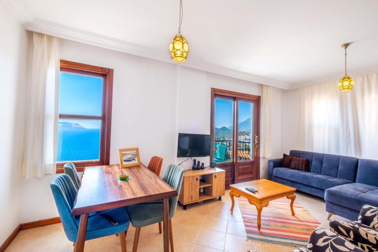 Kybele Sea View Apartment Kas Bagian luar foto